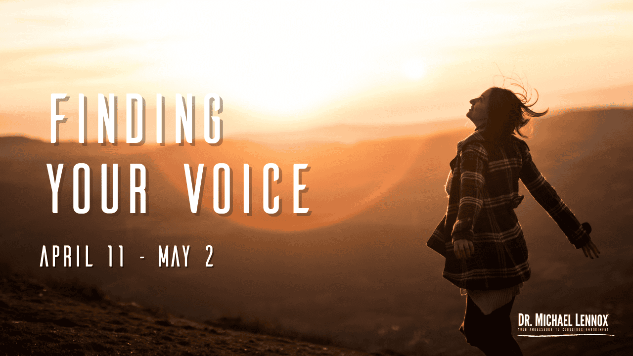 Finding Your Voice 2026